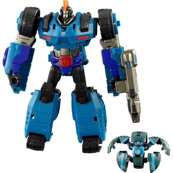Transformers Adventure Official Images: TAV46 Overload, TAV45 Optimus Prime & Grimlock, More