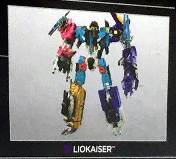 #BotCon 2016 - LIOKAISER Coming to Transformers Combiner Wars Revealed!