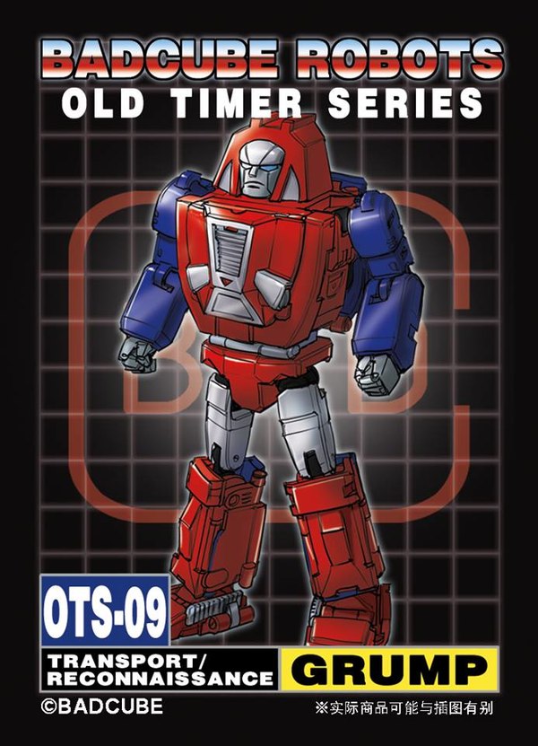  Premium Collectables Weekly Newsletter - BadCube Old Time Series OTS-09 GRUMP