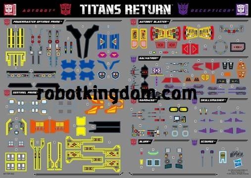 ROBOTKINGDOM.COM Newsletter - SDCC Fortress Maximus, Titans Return Stickers, More