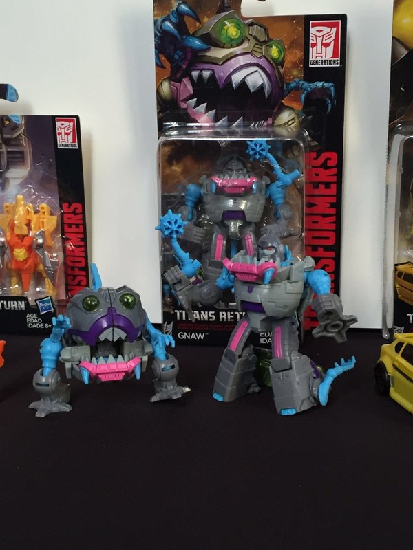 SDCC 2016 - Photos From Hasbro Breakfast Event - Legends Bumblebee & Sharkticon Gnaw, Titan Masters, Liokaiser, More! #SDCC2016