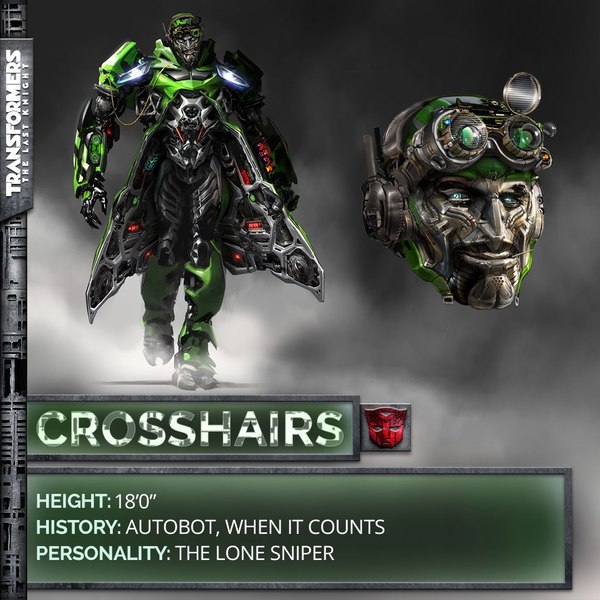 Crosshairs: Lone Sniper Revealed - Transformers: The Last Knight