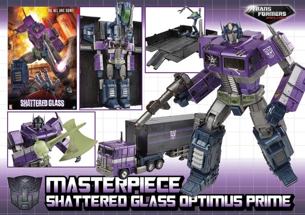 Masterpiece Shattered Glass Optimus Prime USA Pre-Orders Now Availble