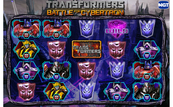 Gamble Your Spark Away on Transformers: Battle for Cybertron Slot Machines