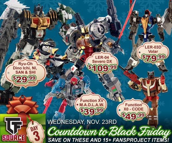 TFSource Countdown to Black Friday - FansProject BLOWOUT Sale!