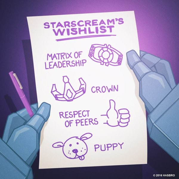 Starscream Shares His Holiday Wishlist With The Official Transformers Facebook Page