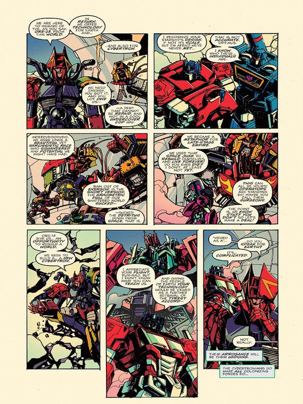 Optimus Prime 2   Transformers Comic Book 3 Pages Preview  (3 of 4)