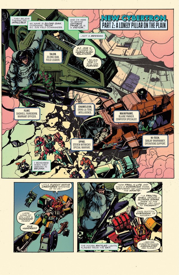 Optimus Prime 2   Transformers Comic Book FULL Preview  (5 of 6)