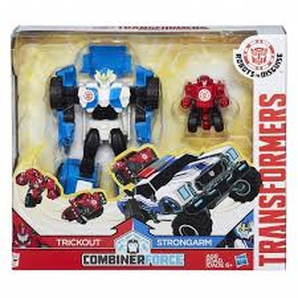 Video Review: Combiner Strongarm and Trickout Transformers Robots In Disguise Activators