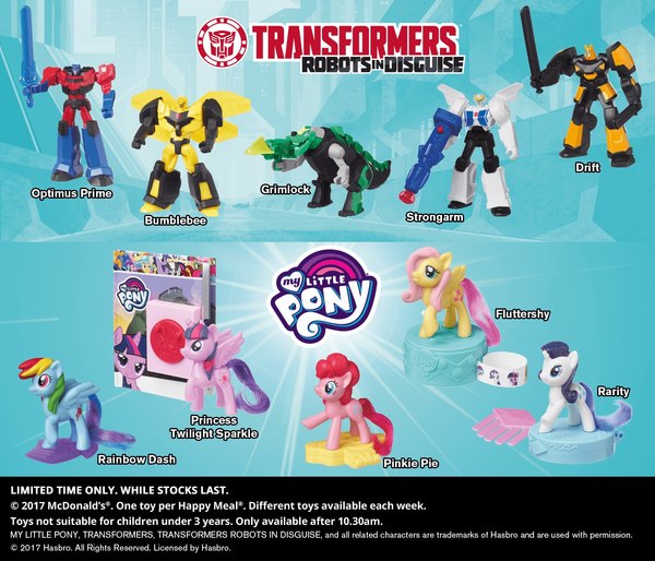 New Robots In Disguise Happy Meal Toys Hit McDonald's Australia