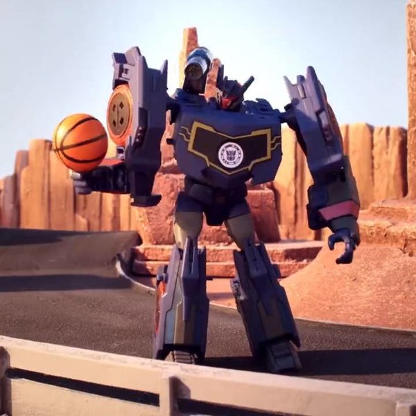 Soundwave Takes On The Autobot Combiner Force Basketball Team In New Stop Motion Video