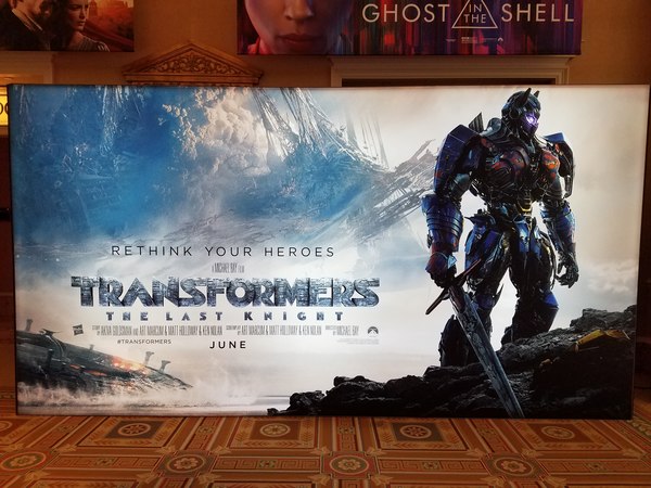 Transformers The Last Knight CinemaCon Poster