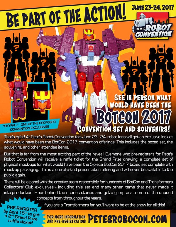 Cancelled BotCon 2017 Convention Boxed Set At Pete's Robot Convention (1 of 1)