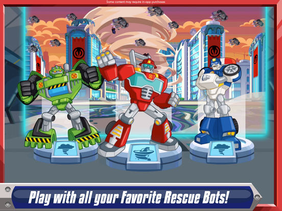 Epic DinoBots In Disaster Dash   Hero Run Rescue Bots Game From Budge Studios   (1 of 5)