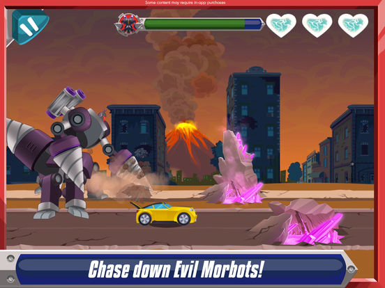 Epic DinoBots In Disaster Dash   Hero Run Rescue Bots Game From Budge Studios   (5 of 5)