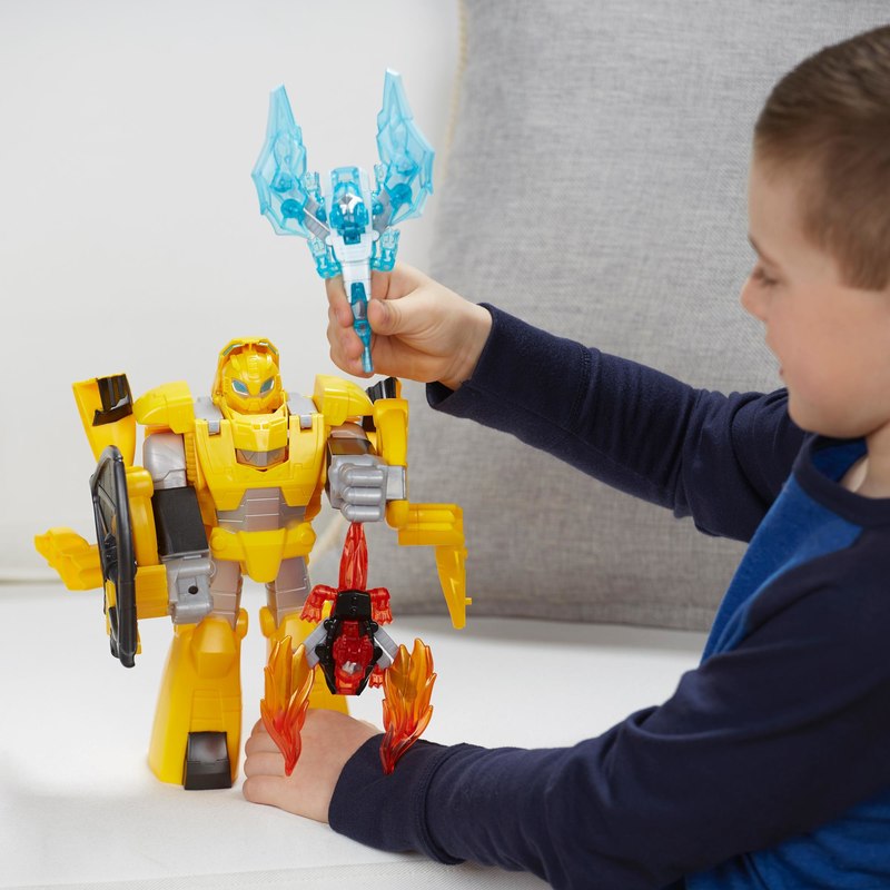 playskool heroes transformers rescue bots knight watch bumblebee