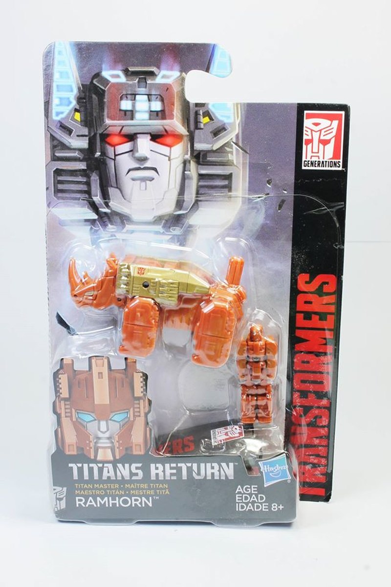 Titans Return Titan Master Ramhorn Out Of Package Photos