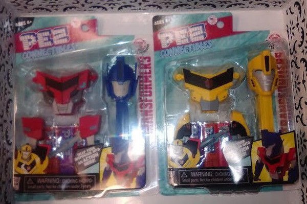 Optimus Prime Bumblebee PEZ Connectibles Transformers RID Sets Found