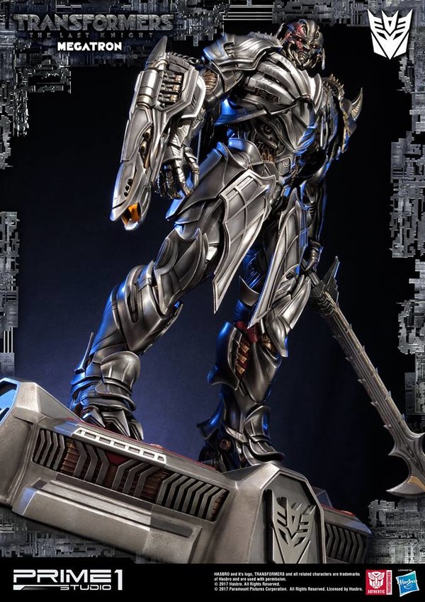 Transformers: The Last Knight - Prime 1 Studio Megatron Statue Images