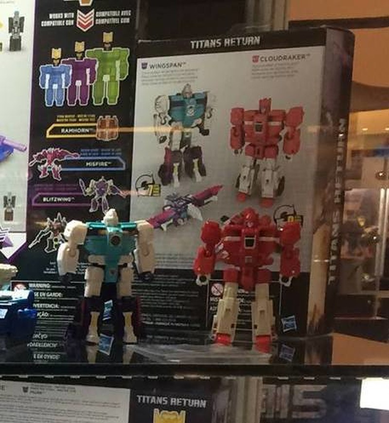 Transformers Titans Return Wingspan & Cloudraker 2pack Clones Figure for sale online 