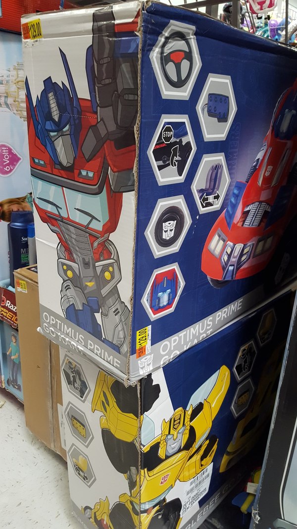 Another Potential Cyberverse Art Sighting: Optimus Prime & Bumblebee Go-Karts
