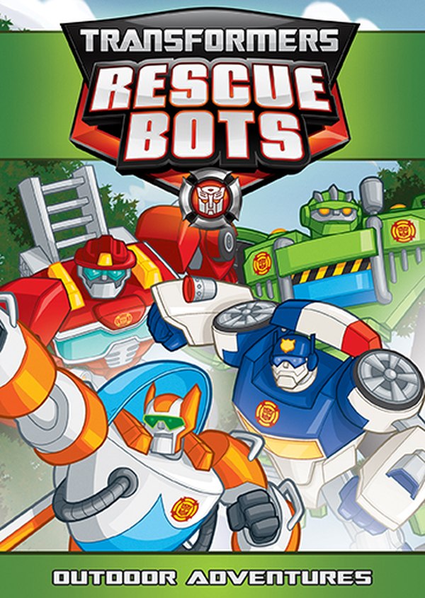 Transformers Rescue Bots: Outdoor Adventures DVD - Five Adventures In The Great Outdoors!