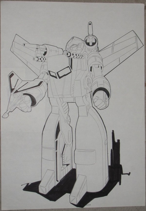 More G1 Design Sketches   Octane Unproduced Launch Bays Sketches For Figural Erasers  (1 of 6)