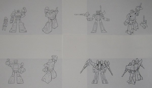More G1 Design Sketches   Octane Unproduced Launch Bays Sketches For Figural Erasers  (2 of 6)