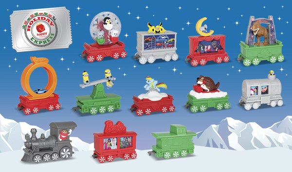 All Aboard! Transformers Join McDonald's Happy Meals Holiday Express Train