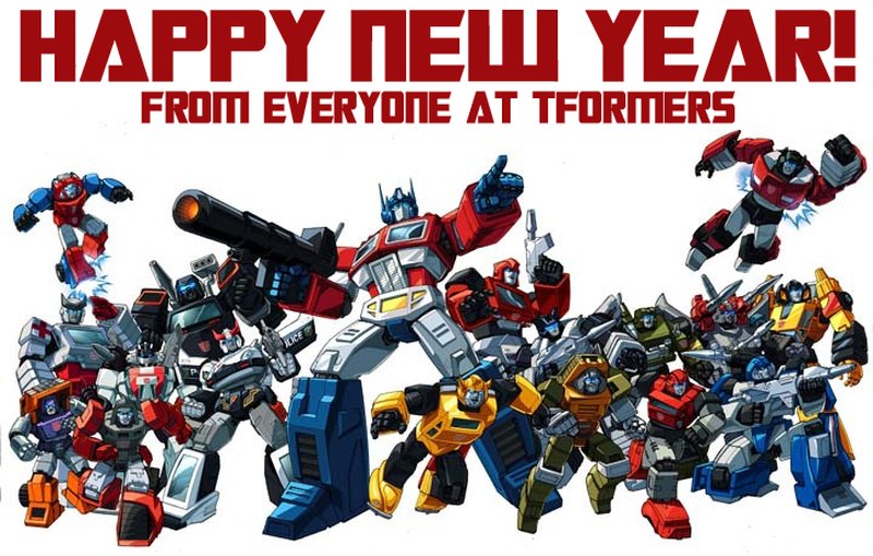 Happy New Year 2024 to Transformers Fans Everywhere - 40 Years Of Transformers!