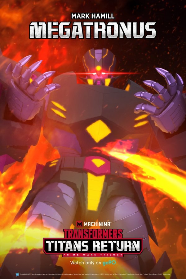 Mark Hamill Megatronus Official Transformers Poster (1 of 1)