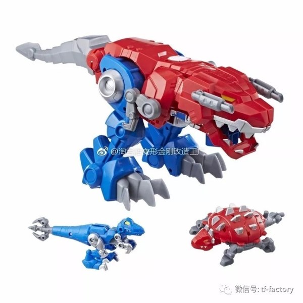 New Rescue Bots Toys Leaked - Rescue Dinobot Optimus Primal & Dinobot Mini-Cons