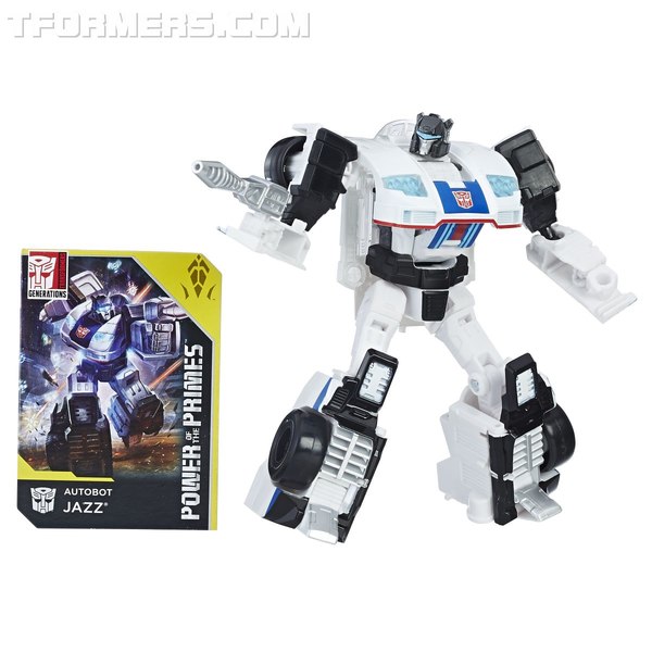 TRANSFORMERS GENERATIONS POWER OF THE PRIMES DELUXE CLASS AUTOBOT JAZZ   Out Of Pack (32 of 77)