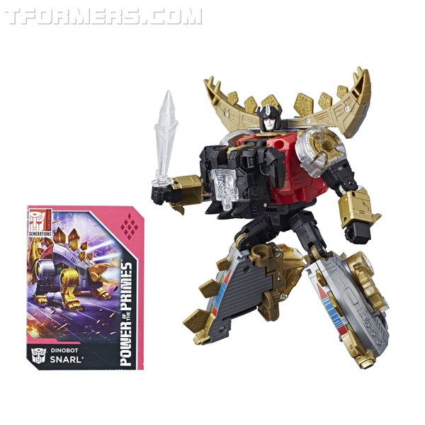 TRANSFORMERS GENERATIONS POWER OF THE PRIMES DELUXE CLASS DINOBOT SNARL   Out Of Pack (40 of 77)