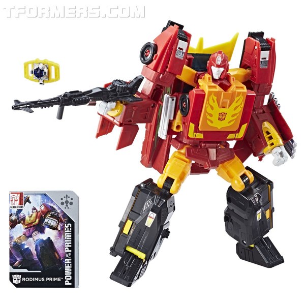 TRANSFORMERS GENERATIONS POWER OF THE PRIMES LEADER EVOLUTION RODIMUS PRIME   Out Of Pack (51 of 77)