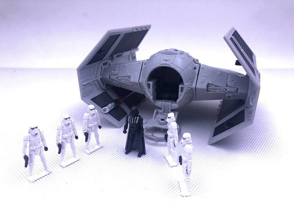 New Darth Vader TIE Advanced X1 In-Hand Images Show Riders and More