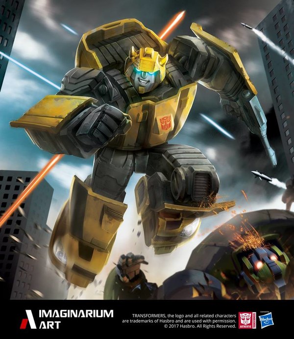 Ransformers Imaginarium Art G1 Bumblebee Teaser (1 of 2)