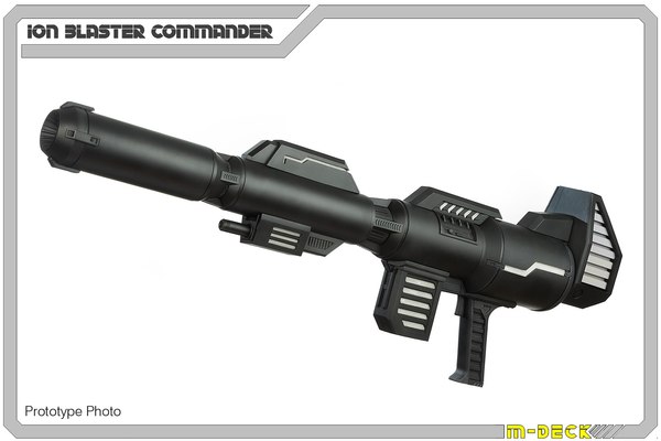 Ion Blaster Commander Human-Scale G1 Optimus Prime Rifle Replica Crowdfunding Campaign Now Underway