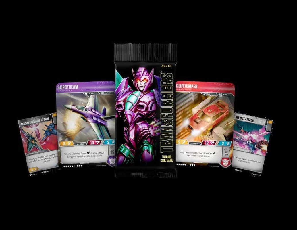 Details about   SDCC 2018 Hasbro Exclusive Transformers Trading Card Game Slipstream/Cliffjumper 