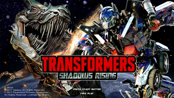 Transformers: Shadows Rising Game Trailer From SEGA