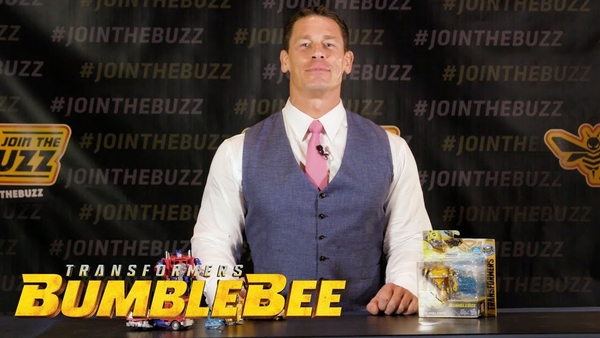 John Cena Bumblebee Transformers Studio Series Headphones and Ignighers Clips! #JoinTheBuzz