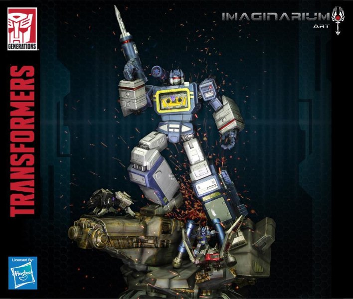 Transformers Generation 1 Soundwave with Frenzy BBTS Exclusive Limited Edition Statue