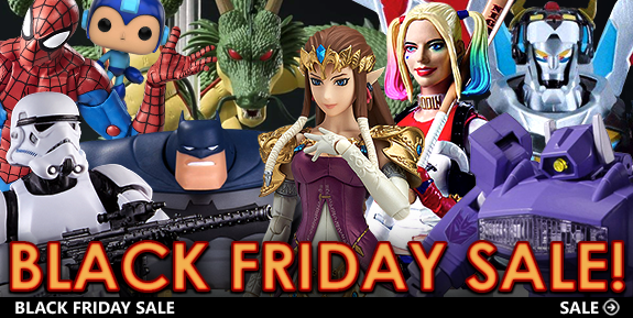 BBTS Black Friday: Transformers, DC, Diaclone, Marvel, Destiny, Harry Potter, GI Joe, Star Wars, Aliens & More!