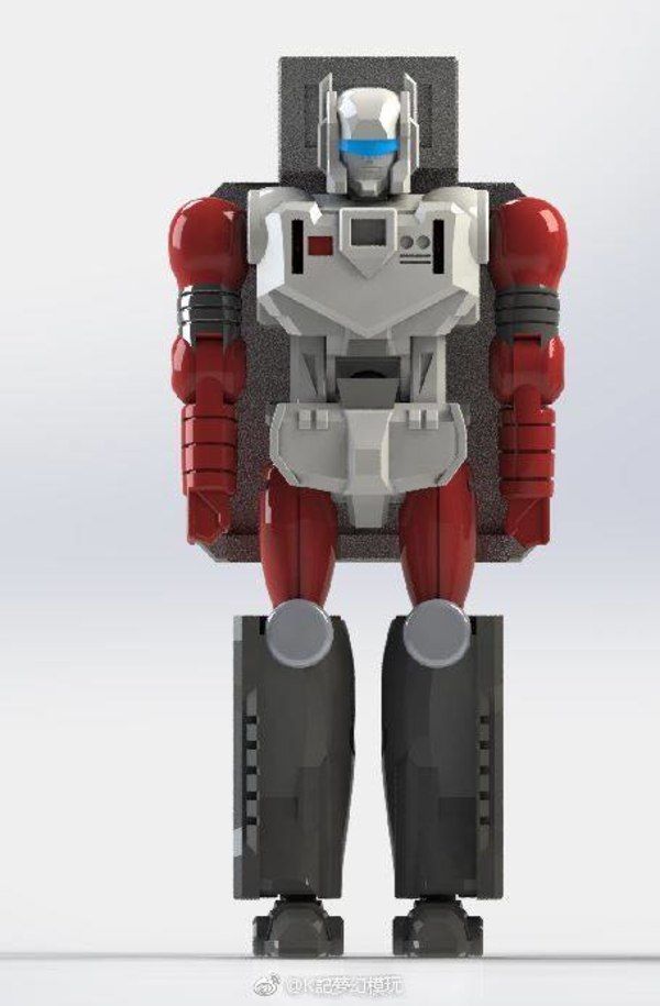 Kfc Mp Scale God Ginrai Powermaster Optimus Prime Renders 4 (4 of 6)