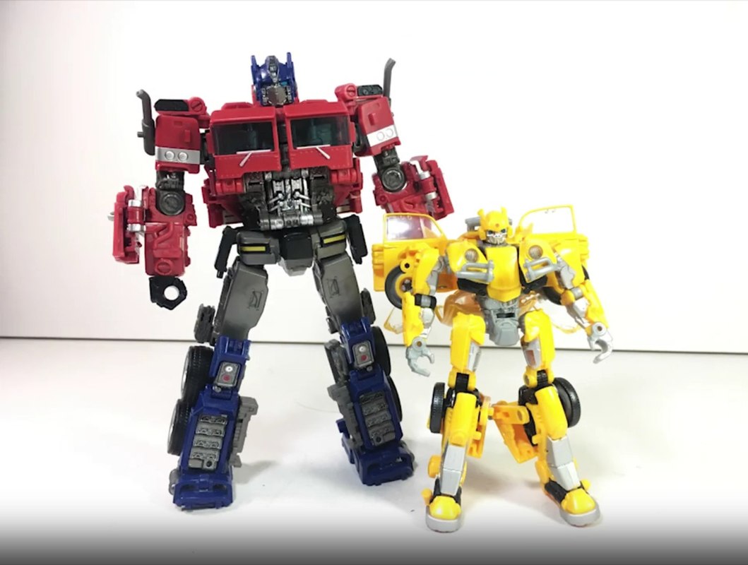 transformers studio series optimus prime bumblebee movie
