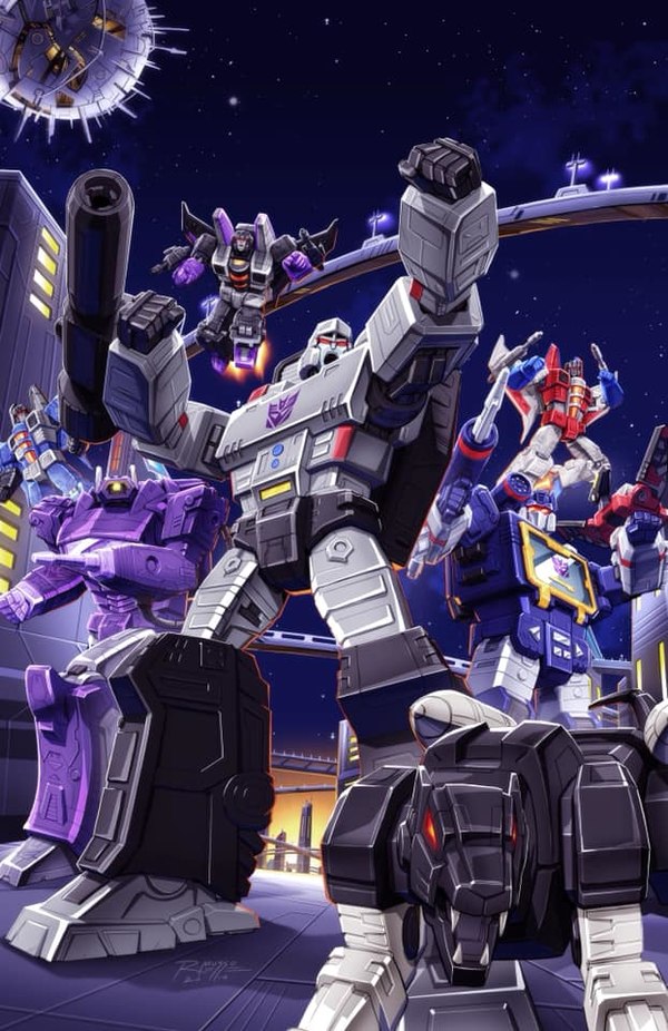 IDW Transformers Relaunch New Exclusive Issue #1 Cover By Robby Musso