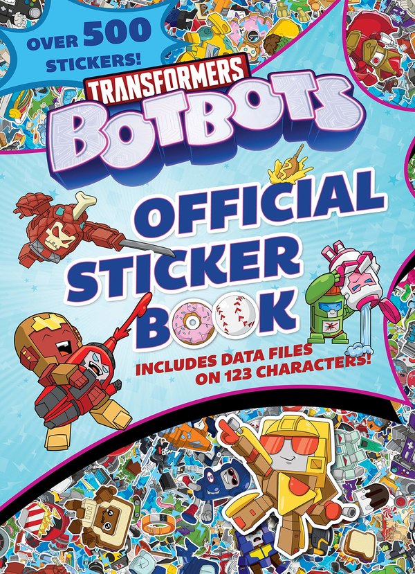 BotBots Wave 1 & 2 Bios Coming In September -- As A Sticker Book