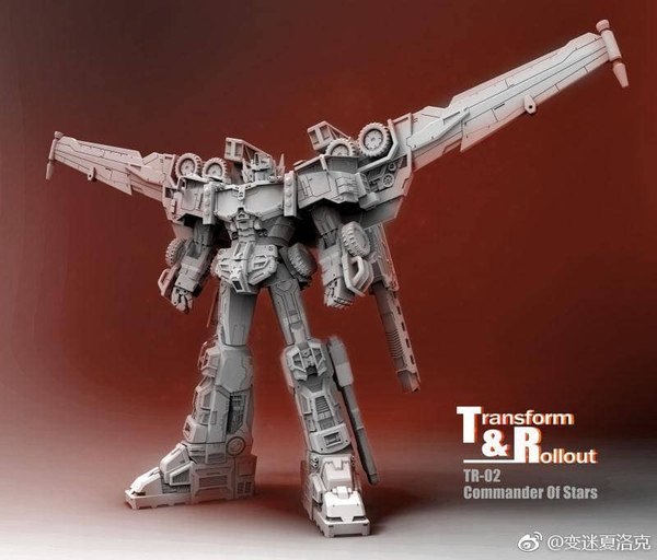 TR-02 Commander of Stars - Unofficial Galaxy Convoy From Transform & Rollout
