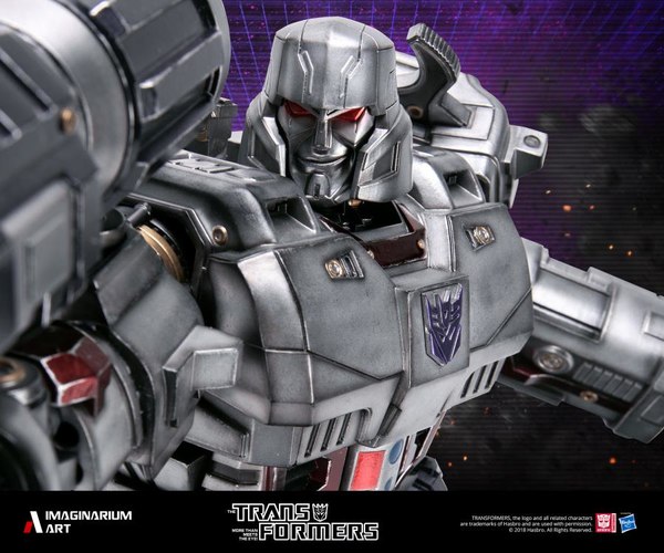 G1 Megatron with Wrecked Ironhide Statue Official Images and Details From Imaginarium Art 