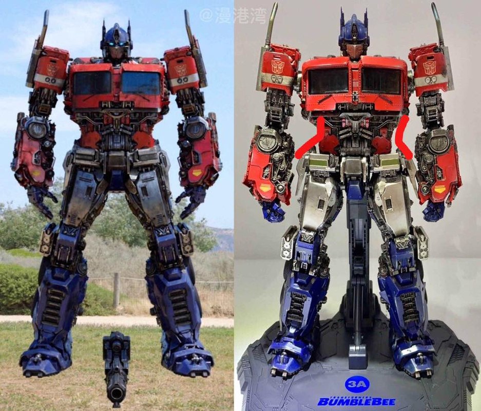 New Images Of 3a Bumblebee Movie Optimus Prime Figure Transformers